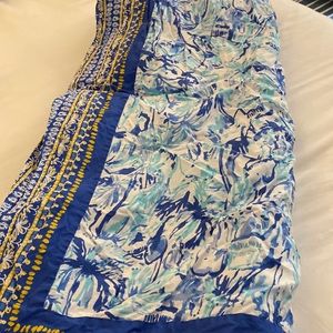 2 Twin lily pultzer duvets